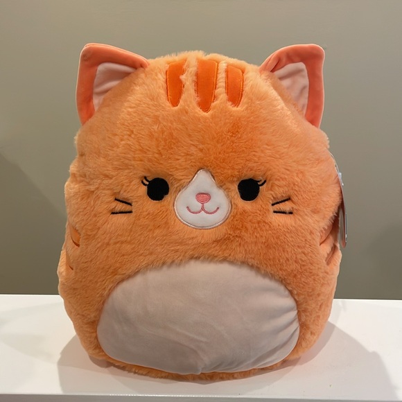 Squishmallows Other - NWT 12” Gigi the Orange Cat Fuzzamallow Squishmallow